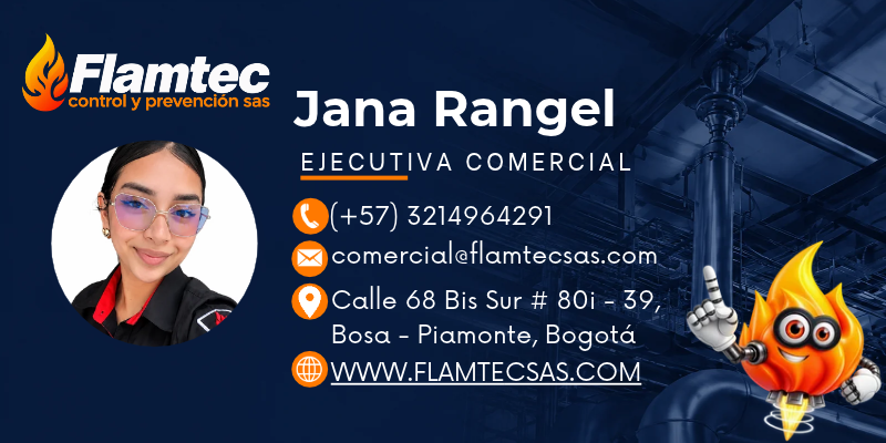 Tarjeta corporativa de Jana Rangel